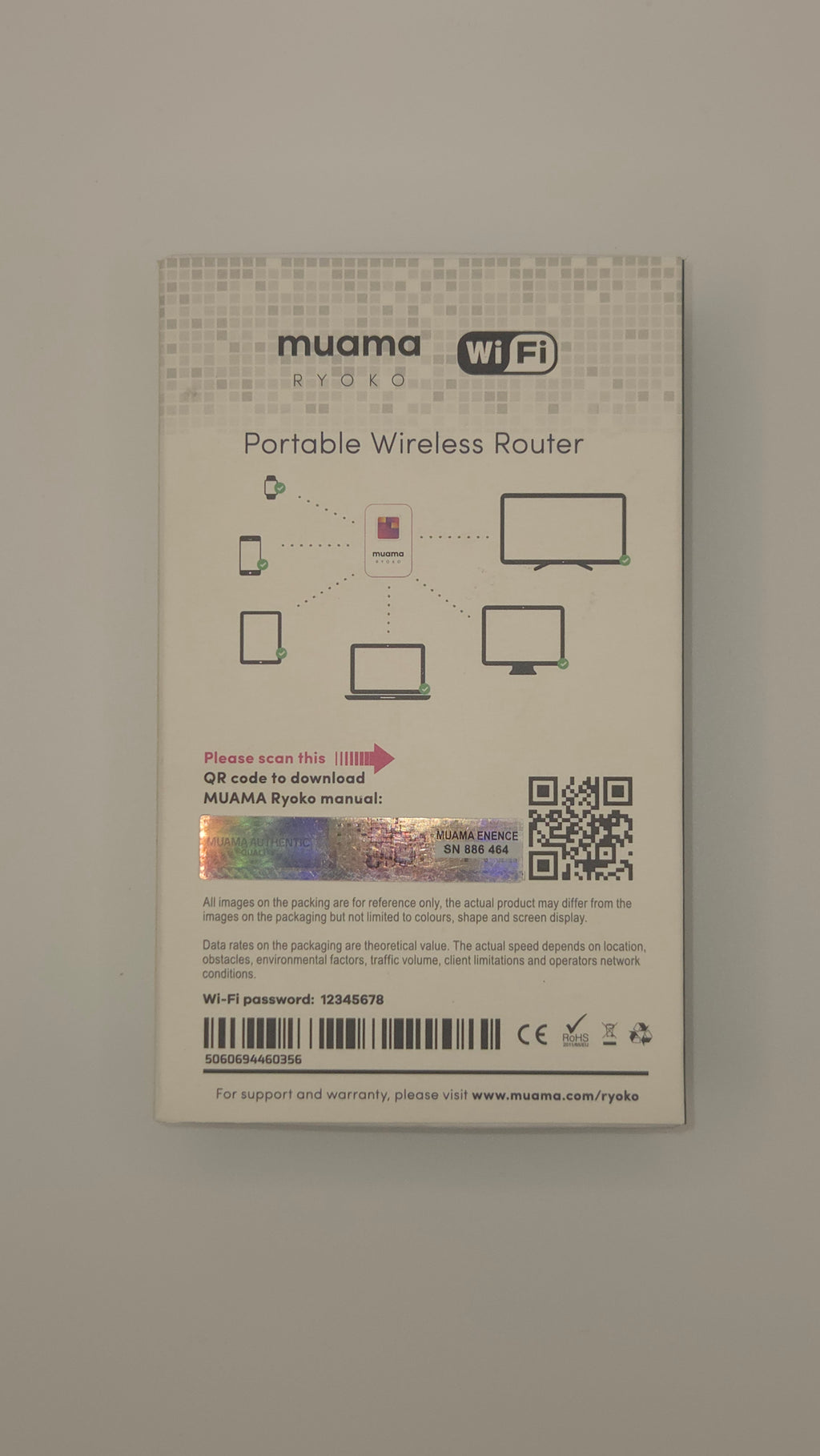 Muama Portable Wireless Router