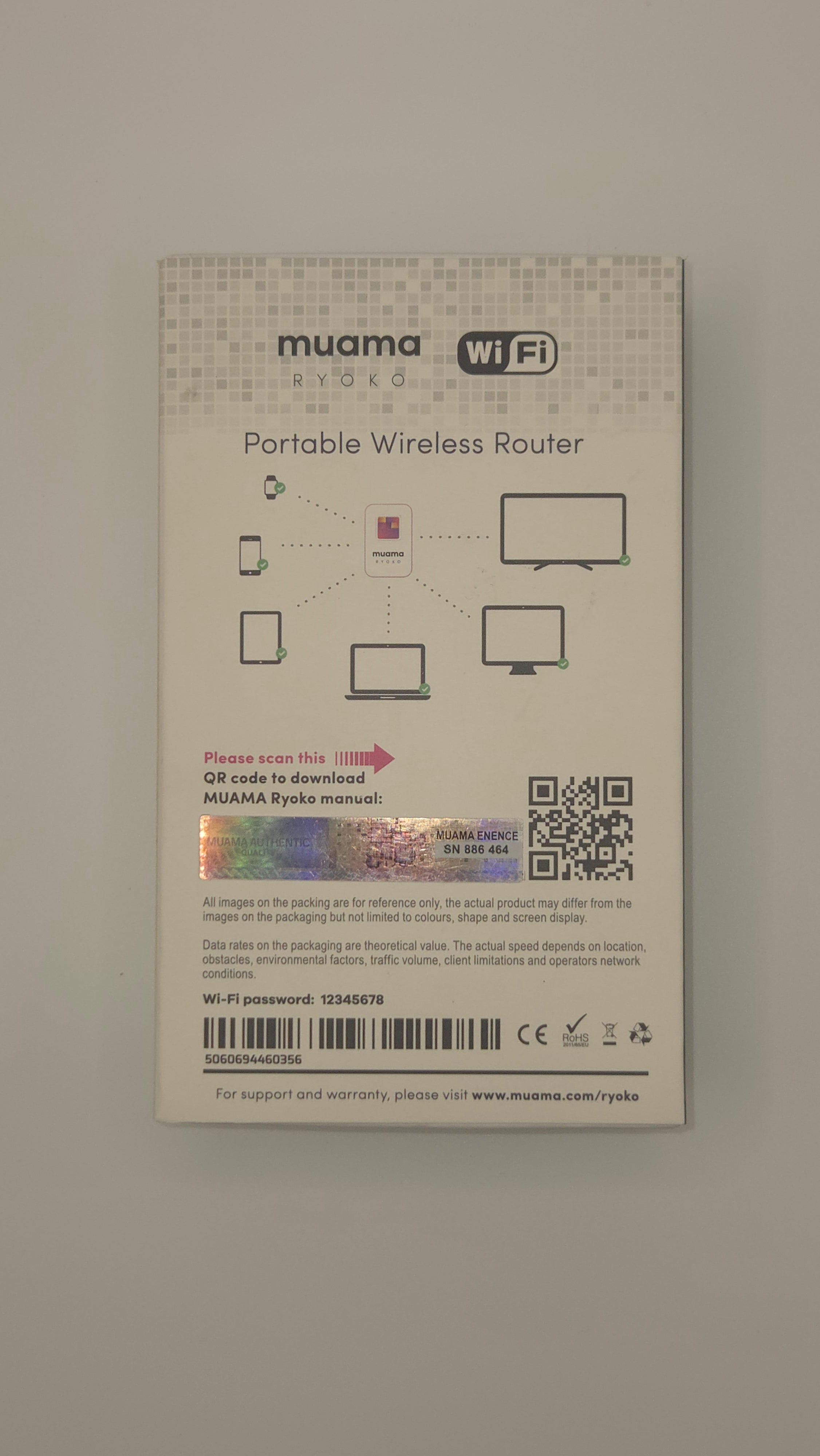 Muama Portable Wireless Router