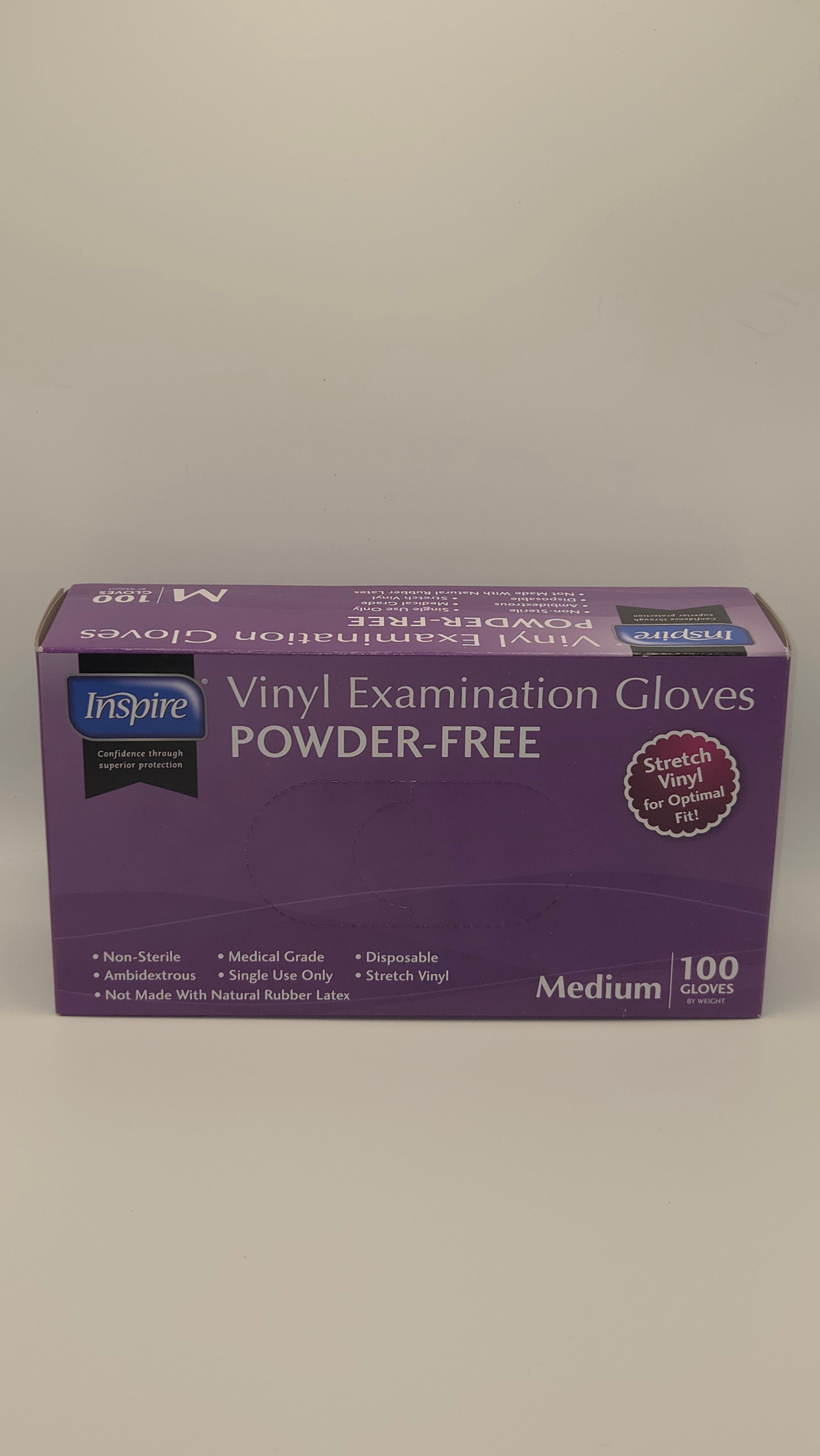 Inspire Vinyl Examination Gloves
