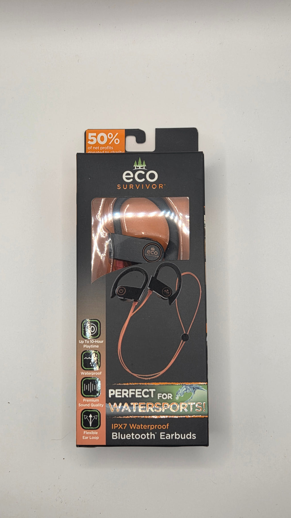 Jasco Eco Survivor Waterproof Bluetooth Earbuds