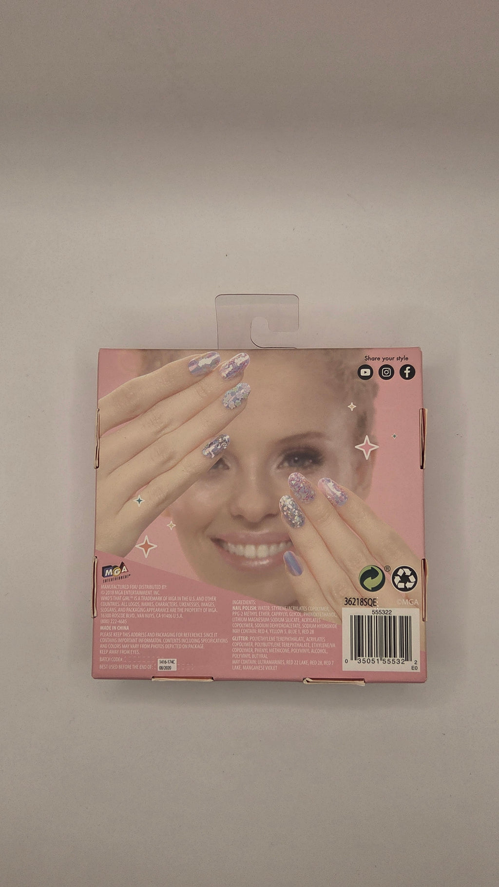 Who's That Girl Nail Polish Dip & Glitter