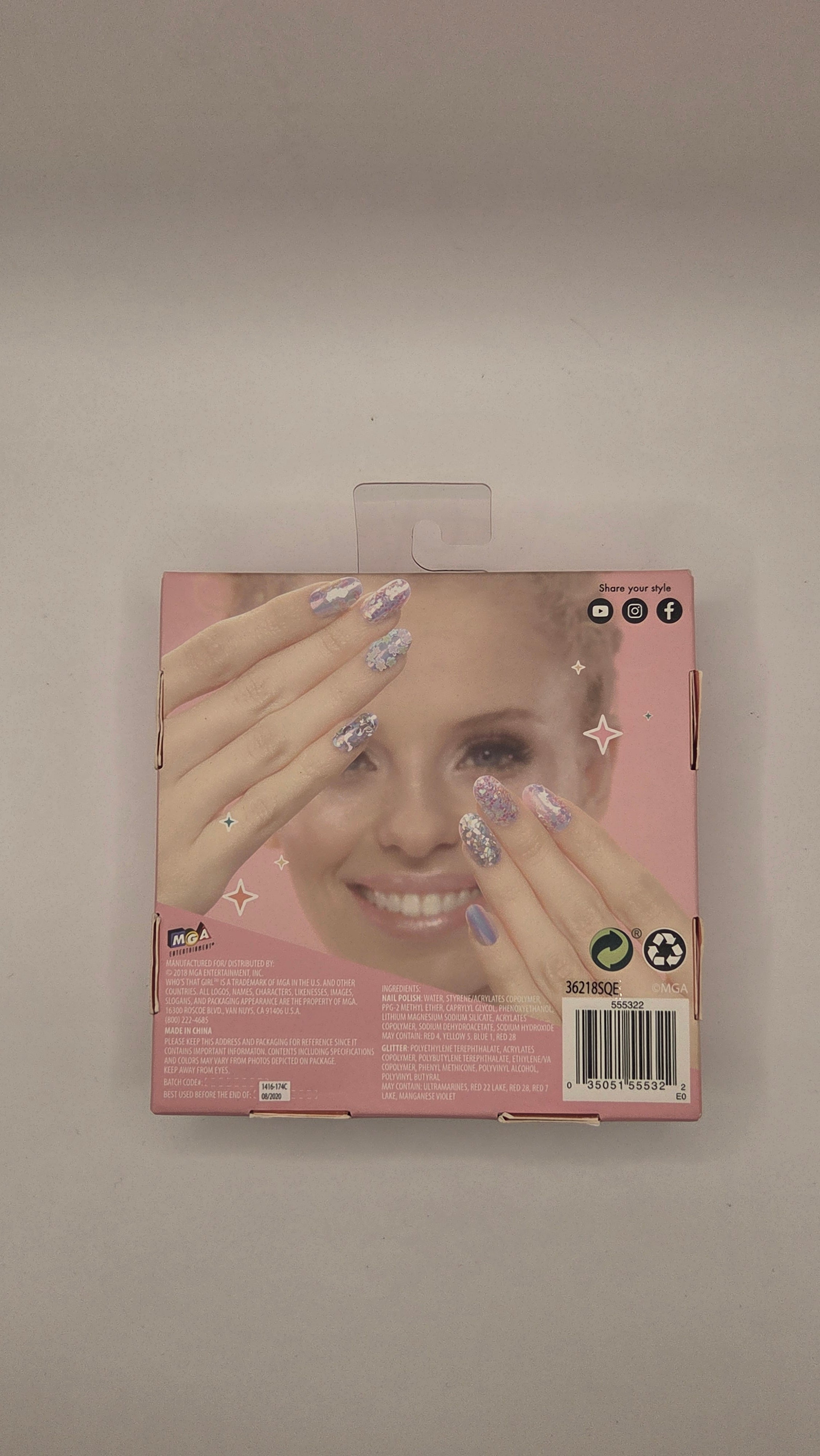 Who's That Girl Nail Polish Dip & Glitter