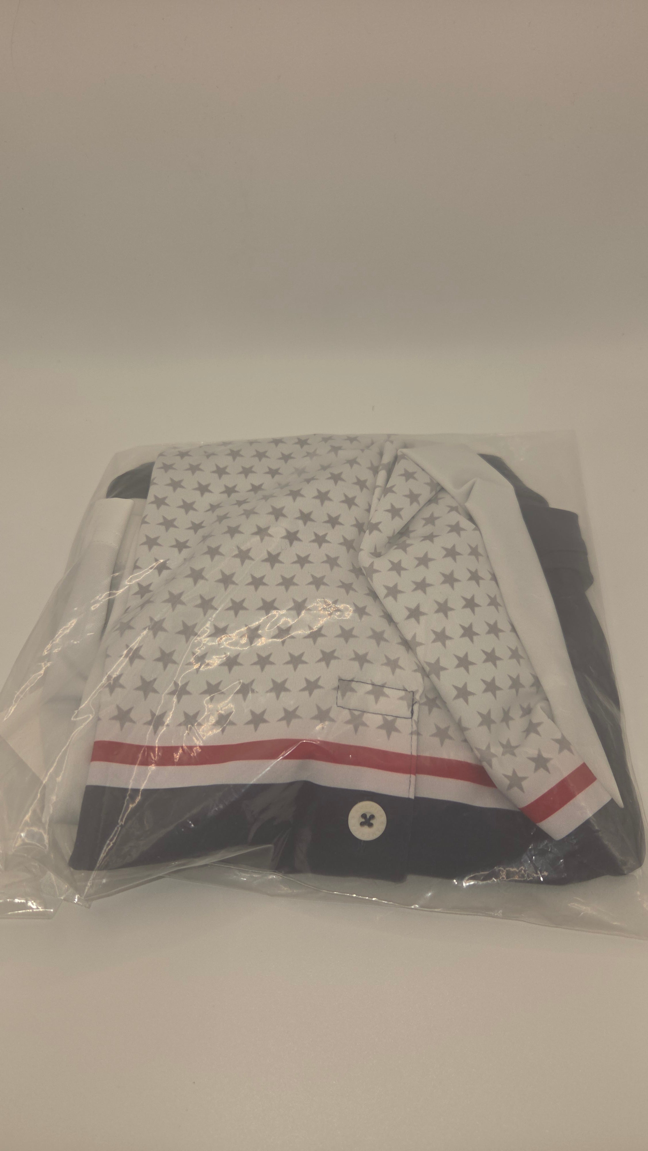 Puma Red, White and Blue Patriotic Polo