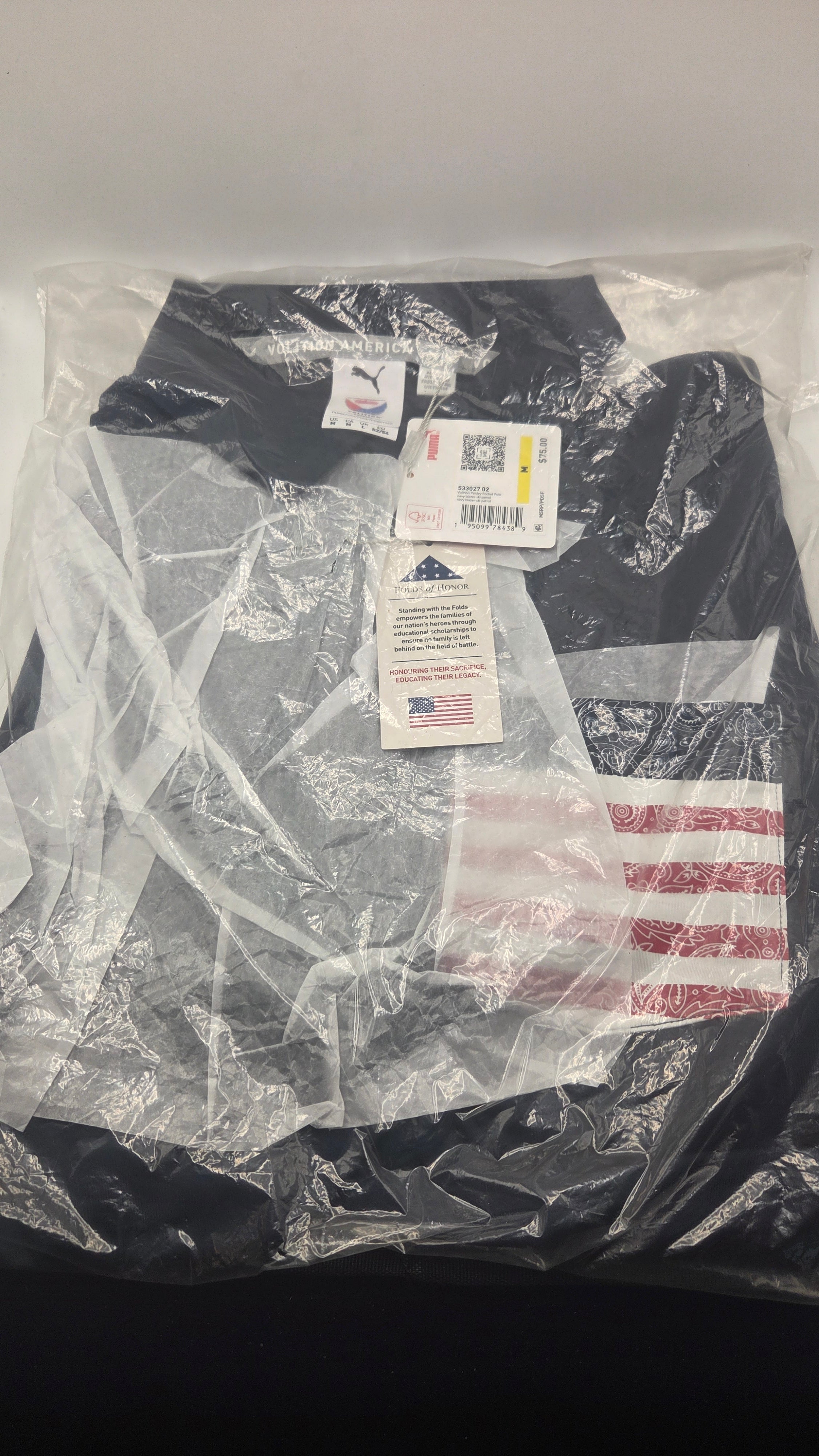 Puma Graphic Patriotic Polo