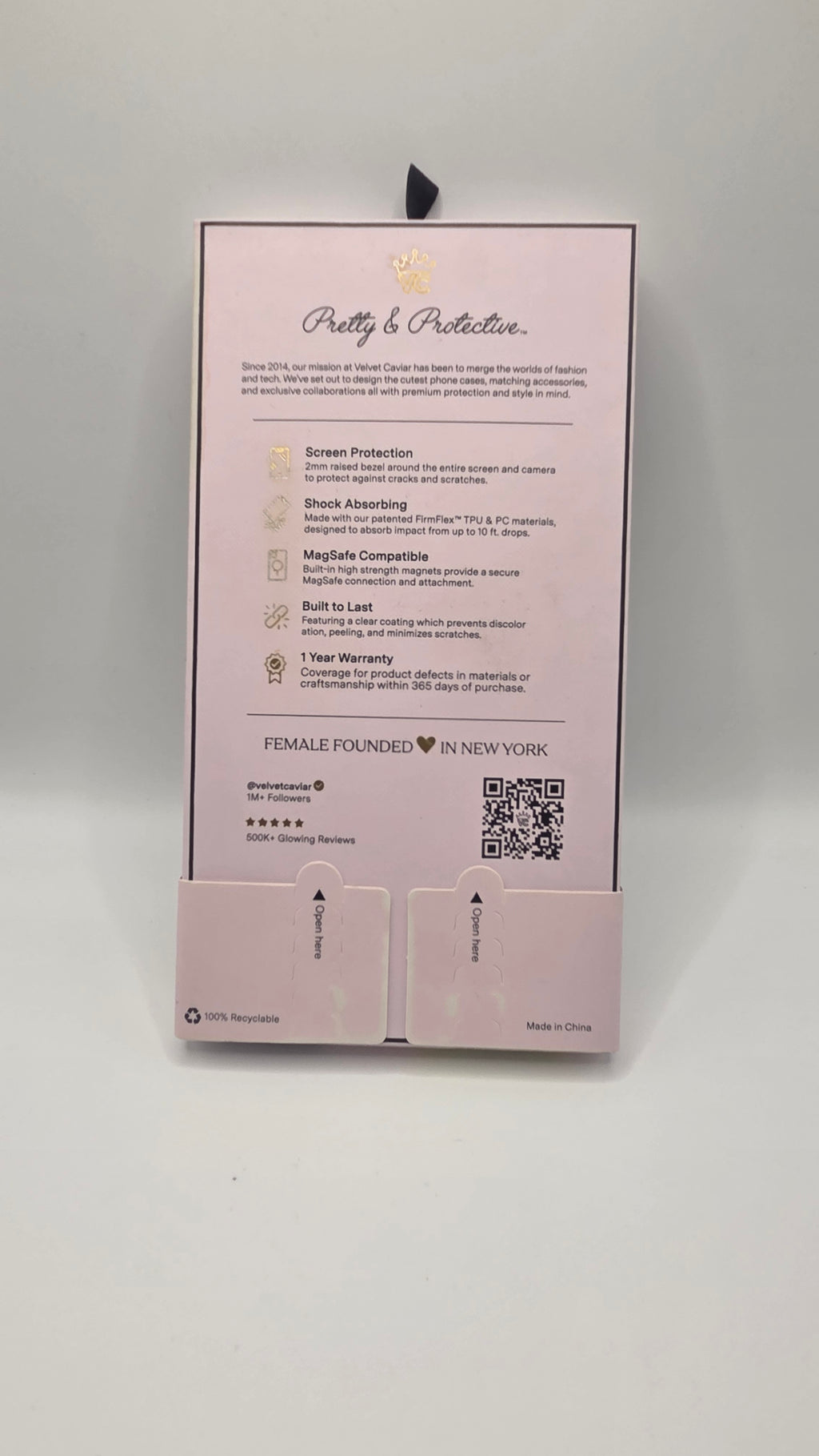 Velvet Caviar iPhone Screen Protector