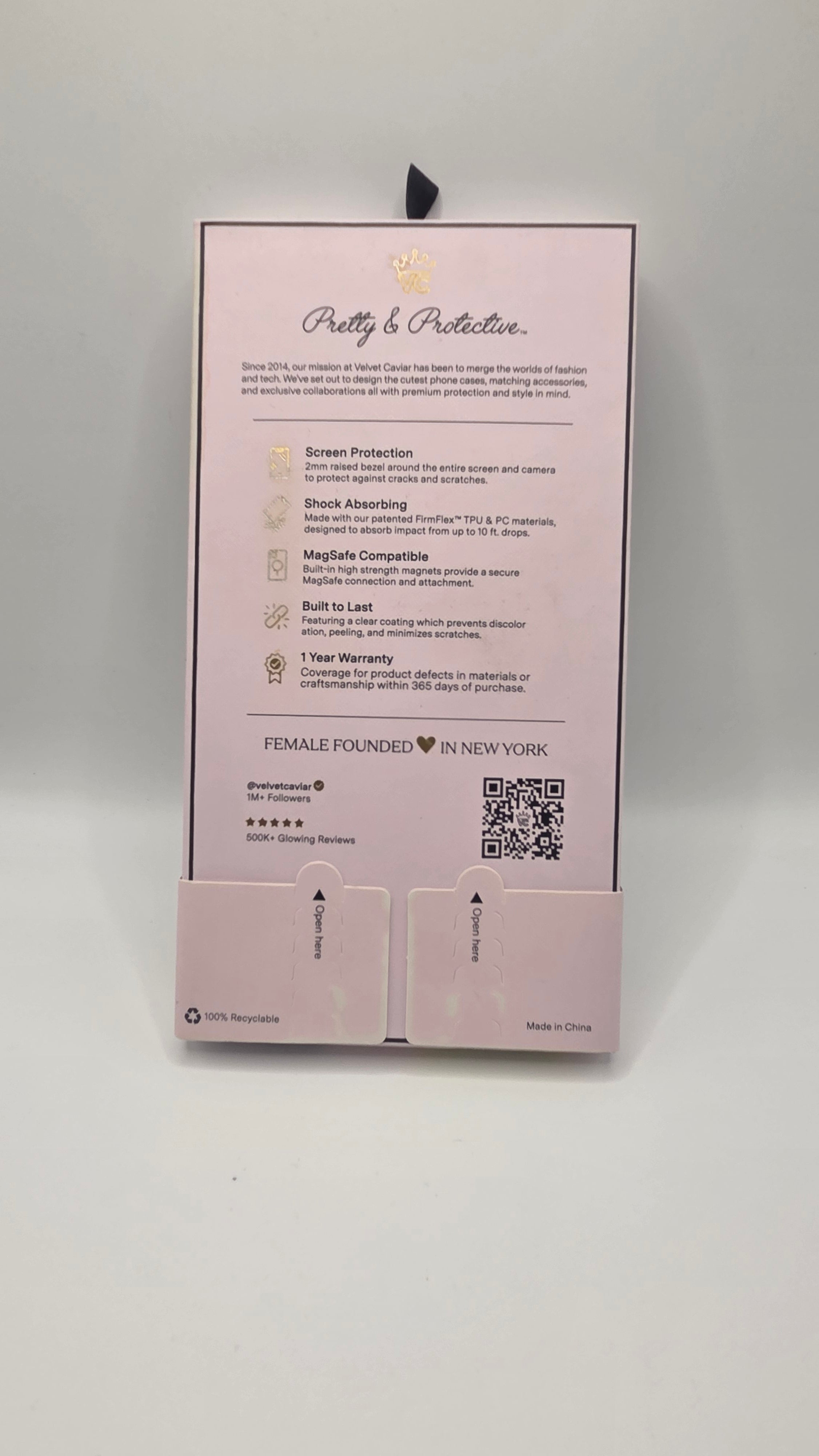 Velvet Caviar iPhone Screen Protector