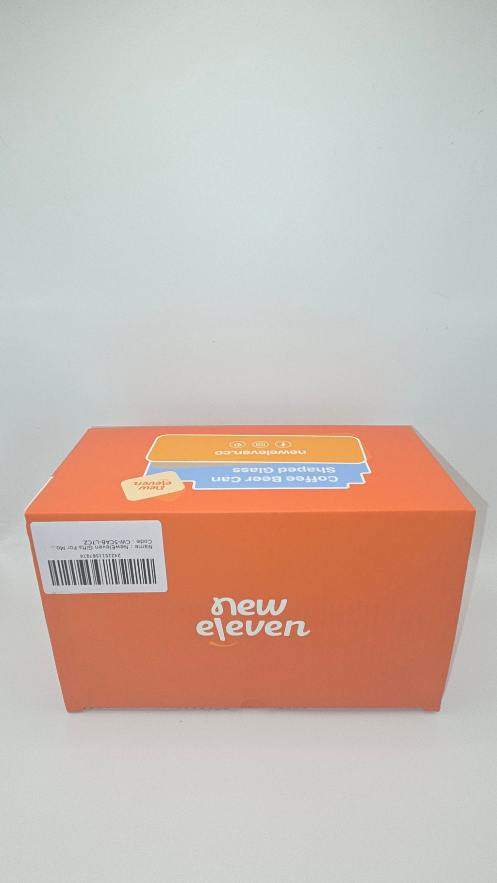 New Eleven Coffee Beer Can Shaped Glass