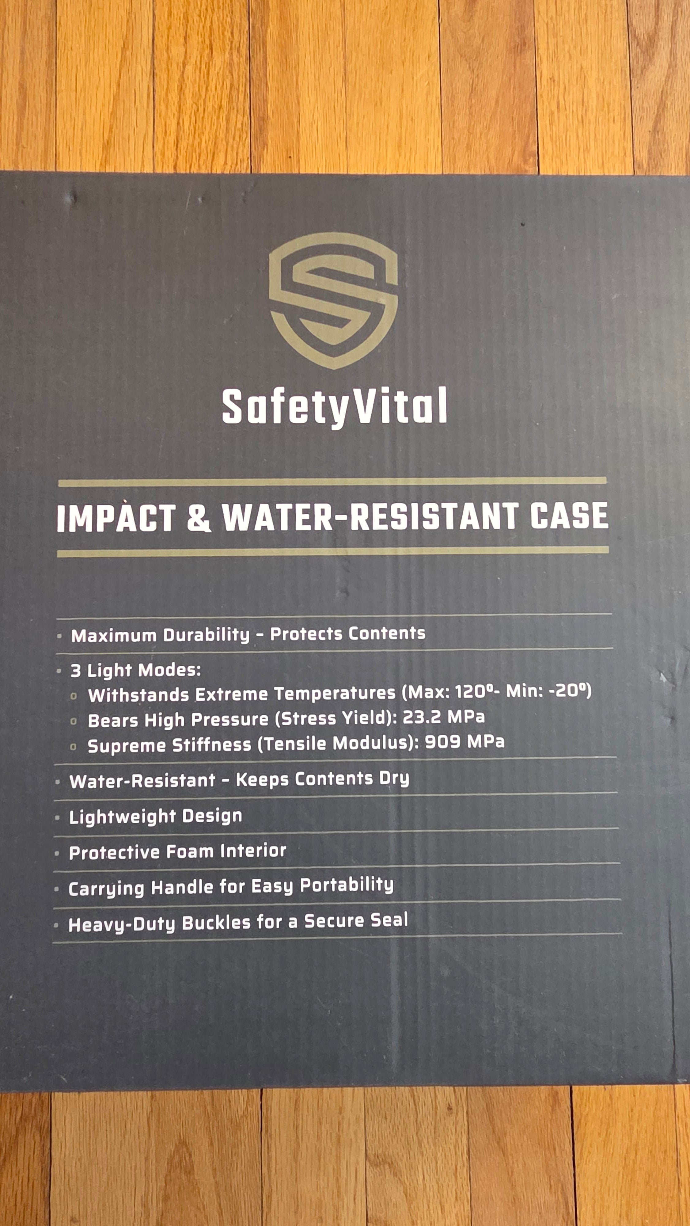 Safety Vital Impact & Water-Resistant Case Series 8