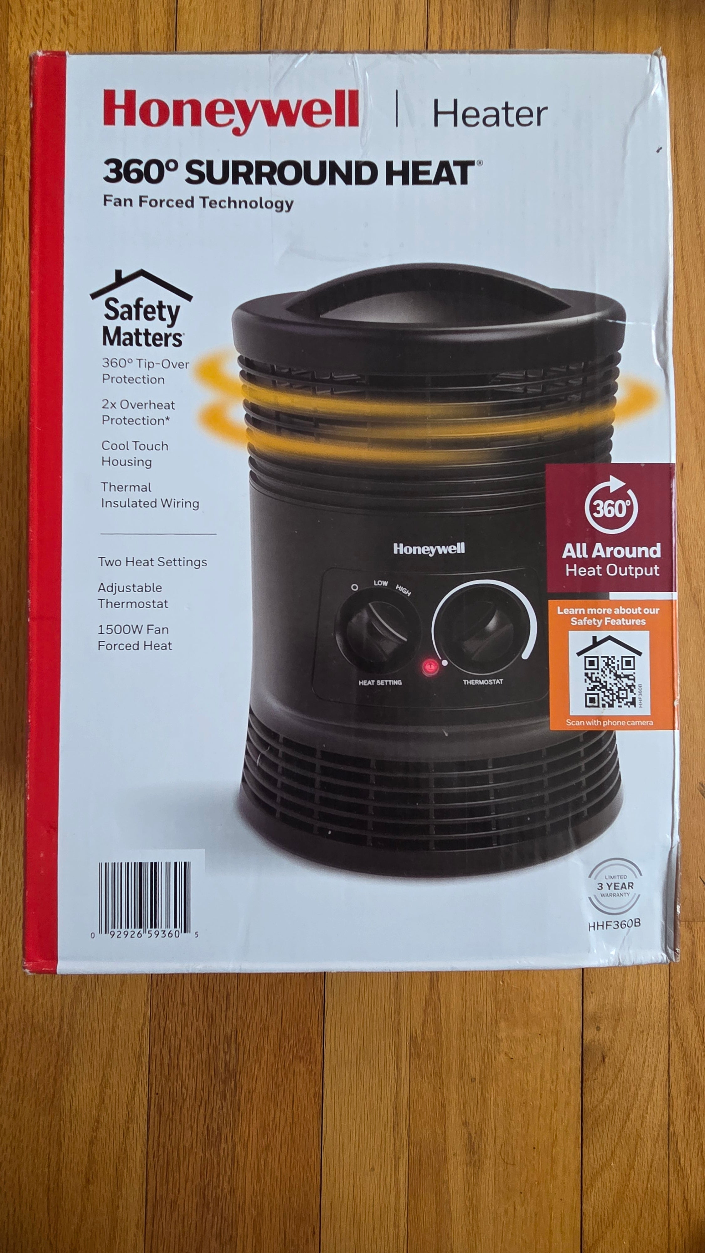 Honeywell 360 Surround Heat Heater
